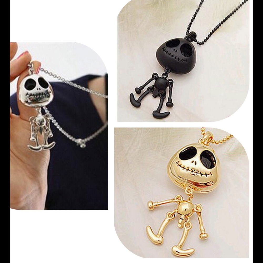 NWT Skeleton Necklace
